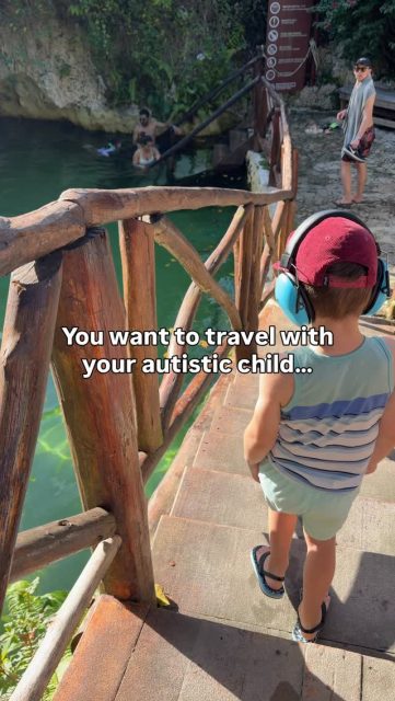 Autism travel and the part that changed everything for us…

We stopped trying to make travel feel like a “normal” vacation.

Traveling with an autistic child has its own challenges, but it can still be worth the journey when you build the experience around their needs, your family’s pace, and what actually works in real life.

Because when you’ve lived through hard days at home…
it’s easy to imagine those same moments happening somewhere unfamiliar, with no easy exit. 😮‍💨

So the question becomes:

Is it even worth it?

For us, the answer is yes! 

But only when we stopped forcing travel to look a certain way.

That looks like:
• building flexibility into the day
• prioritizing what works over what’s expected
• choosing environments that support regulation
• letting go of the idea of “doing it all”

And the difference?

More calm.
More connection.
More moments that actually feel good.

Not perfect.
But meaningful. And genuinely enjoyable.

That’s what makes it worth it.

🫶🏼 Share it with a parent who needs a different way to think about family vacations, it might just take a reframe to give them memories that will last a lifetime.

✨ Follow @dreamjartravels for autism-friendly travel tips, real-life strategies, and honest stories that make travel feel more possible. ✈️

#autismtravel #neurodivergentparenting #autismadvocate #familytravels