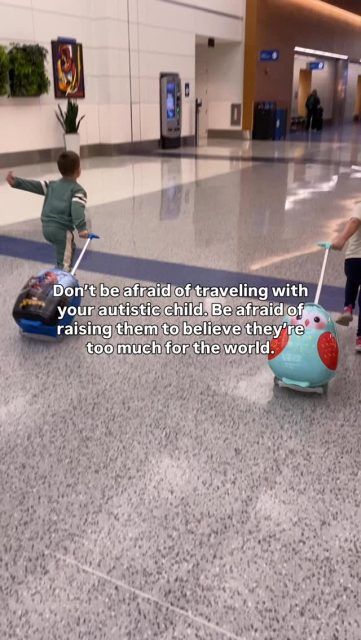 Traveling with an autistic child isn’t “easy.”
But staying home out of fear teaches something I refuse to teach:
that they’re too much.
that the world isn’t for them.
that their needs are inconvenient.
I know the anxiety: the stares in the airport, the comments, the “what if they melt down?” spiral before you even board the plane.
But our kids don’t need a smaller life to make other people comfortable.
They need parents who are willing to try… with support.
So we travel. Not perfectly, supported.
Snacks. Headphones. Calm kit. A plan for regulation. 🙌🏼
Not to prove anything to strangers…
but to show my kids they belong everywhere.
If you’re an autism parent and travel feels scary, start small:
one outing. one overnight. one flight with supports.
Confidence comes after you do it.
💬 Comment WORLD and I’ll DM you my Amazon storefront link with the exact autism-friendly travel essentials we rely on for supportive getaways (calm kit items, headphones, sensory supports, travel favorites).
Follow @dreamjartravels for real-life autism-friendly travel tips + honest family travel that makes big trips feel doable. ✈️
#autismtravel #autismadvocate #autismsupport #autismspectrum #autismfamily